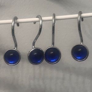 Shower Curtain Hooks Set of 12